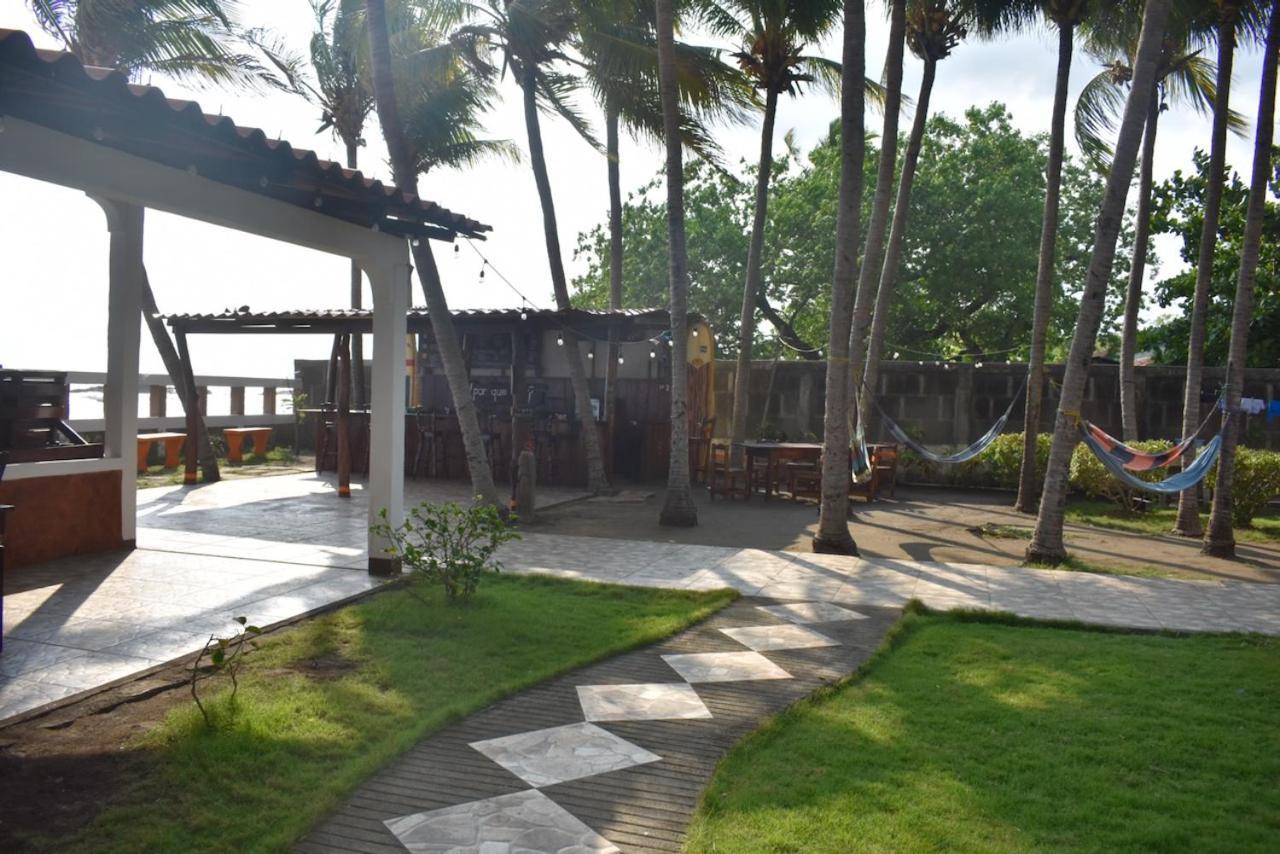 Solid Surf Camp Hostel Nicaragua Transito Exterior foto