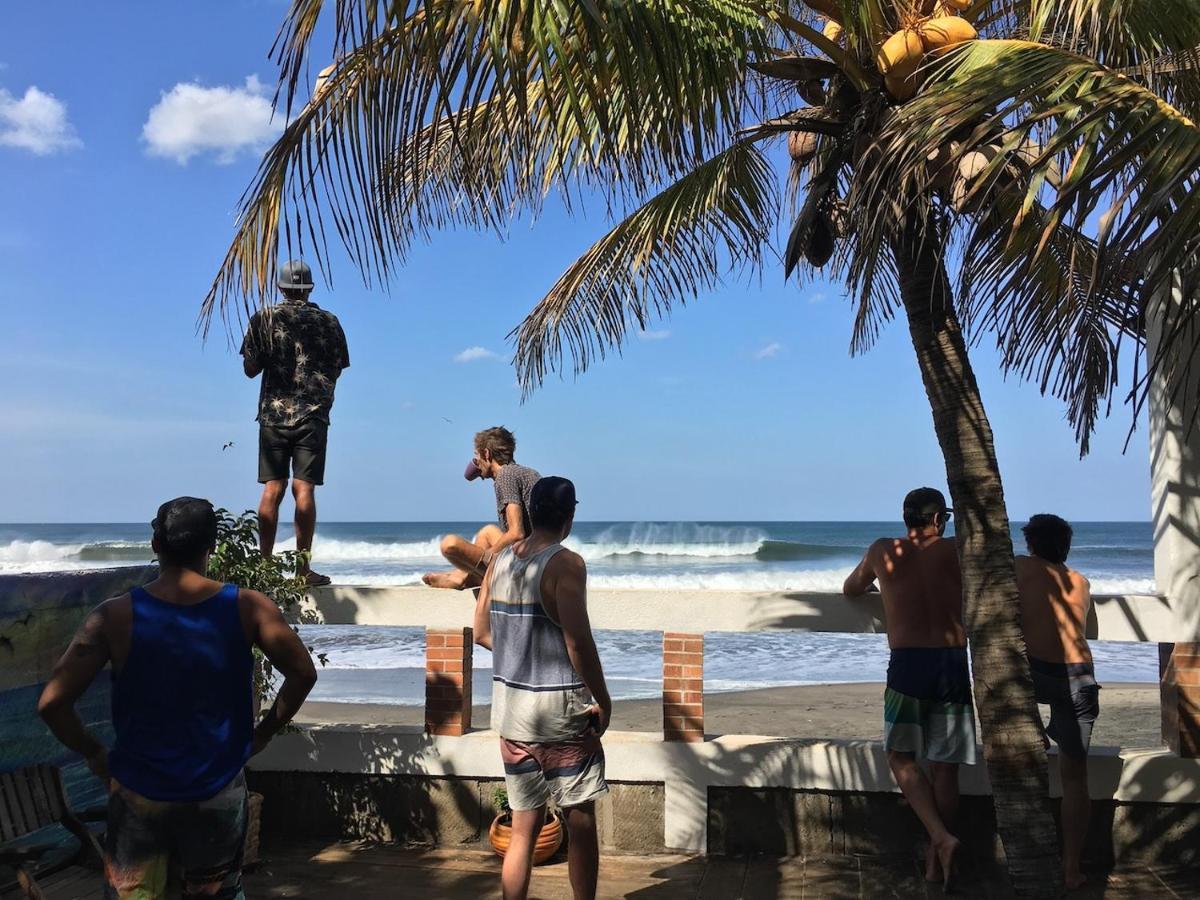Solid Surf Camp Hostel Nicaragua Transito Exterior foto